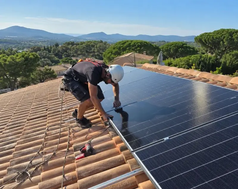 Installateur panneaux solaires Liez — pose photovoltaïque sur toiture